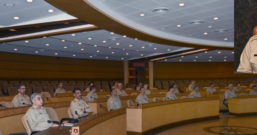 General Syed Asim Munir, NI (M), Chief of Army Staff (COAS) presided over the 260th Corps Commanders’ Conference (CCC) held at GHQ, today