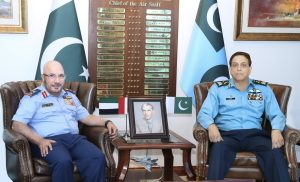 COMMANDER OF THE AIR FORCE & AIR DEFENCE OF UAE VISITS AIR HEADQUARTERS