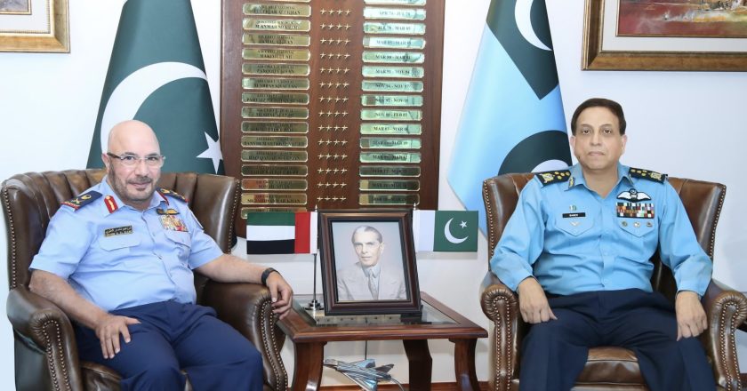 COMMANDER OF THE AIR FORCE & AIR DEFENCE OF UAE VISITS AIR HEADQUARTERS