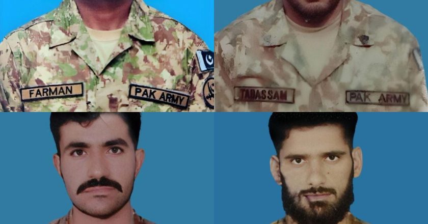 Two fierce encounters took place between own troops and the terrorists in North and South Waziristan districts