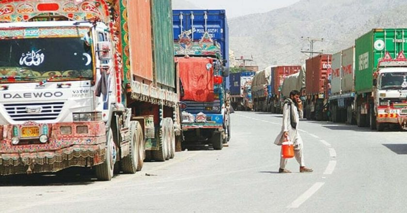 212 items were banned from being taken to Afghanistan through transit trade