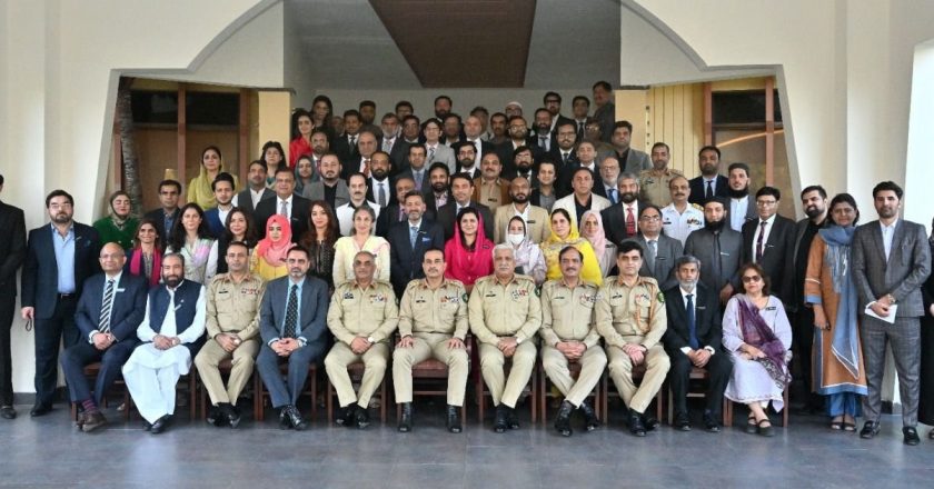 Participants of National Security Workshop – 25 visited GHQ today