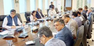 Caretaker Federal Minister for Finance, Revenue, and Economic Affairs, Dr. Shamshad Akhtar presided over a meeting of the Economic Coordination Committee (ECC) of the Cabinet