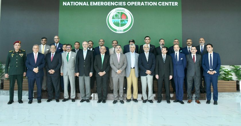PM Anwaar-ul-Haq Kakar inaugurated the newly established state of the art ‘National Emergencies Operation Center’ (NEOC) at NDMA Headquarters