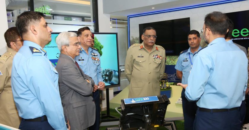 CHAIRMAN JOINT CHIEFS OF STAFF COMMITTEE VISITS NATIONAL AEROSPACE SCIENCE AND TECHNOLOGY PARK
