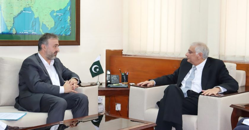 Country Director World Bank, Njay Benhassine called on Caretaker Minister for Planning Development & Special Initiatives