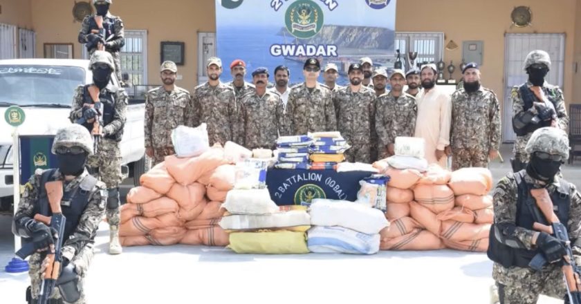 Pakistan Coast Guards foiled an attempt to smuggle goods worth crores of rupees in various operations