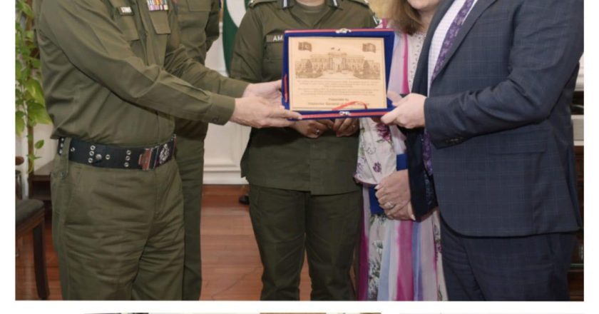 A delegation of Royal Canadian Mounted Police visited the Central Police Office, met with IG Punjab Dr. Usman Anwar