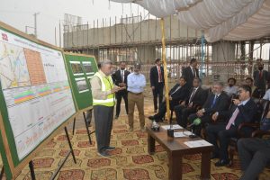 Caretaker Prime Minister Anwar-ul-Haq Kakar visited the Shahdara flyover under construction in Lahore