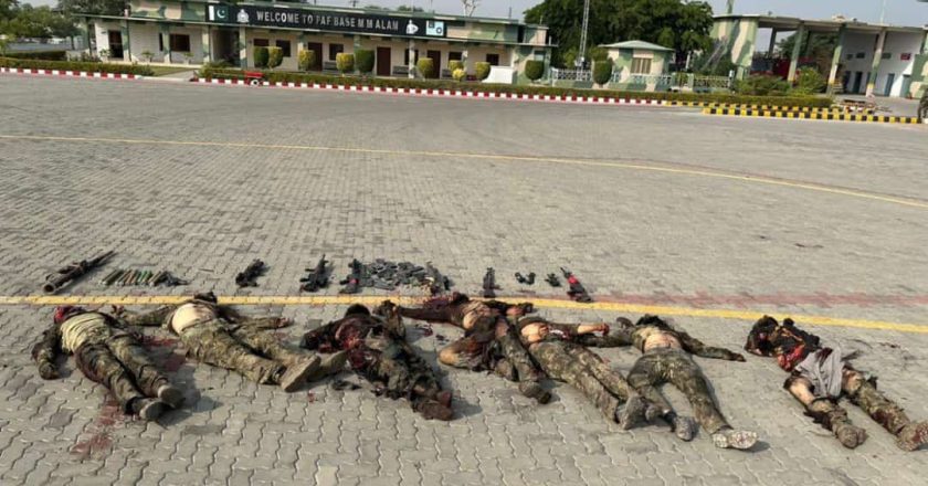 Big revelation of foreign weapons being used in Mianwali Air Base attack