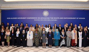 Two-Day Non-Aligned Movement Conference on “Advancing the Rights and Empowerment of Women” in Baku
The Pakistan Times