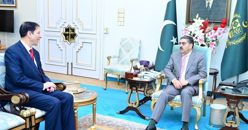 Caretaker Prime Minister Anwar ul Haq Kakar met with Caretaker Chief Minister Khyber Pakhtunkhwa