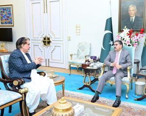  Interim Minister for National Heritage and Culture called on caretaker Prime Minister