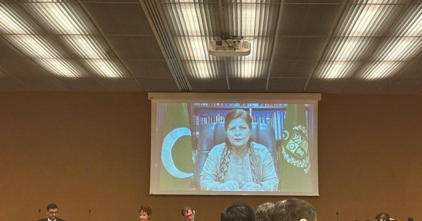 Minister for Finance, Revenue, & Economic Affairs, Dr. Shamshad Akthar addressed the UNCTAD conference