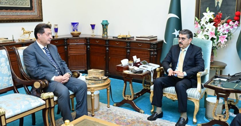 Chief Election Commissioner Sikandar Sultan Raja met with Caretaker Prime Minister Anwar ul Haq Kakar