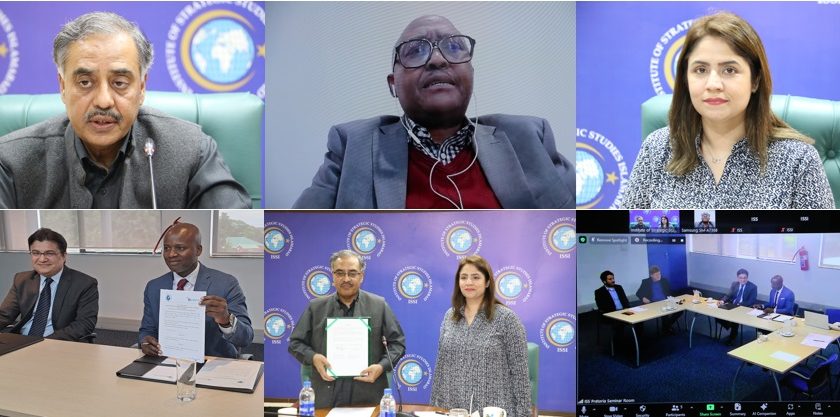 ISSI Concludes MoU on Cooperation with South Africa’s Institute for Security Studies (ISS)
