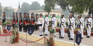 PAKISTAN NAVY ASSUMES GUARD DUTIES AT MAUSOLEUM OF ALLAMA MUHAMMAD IQBAL