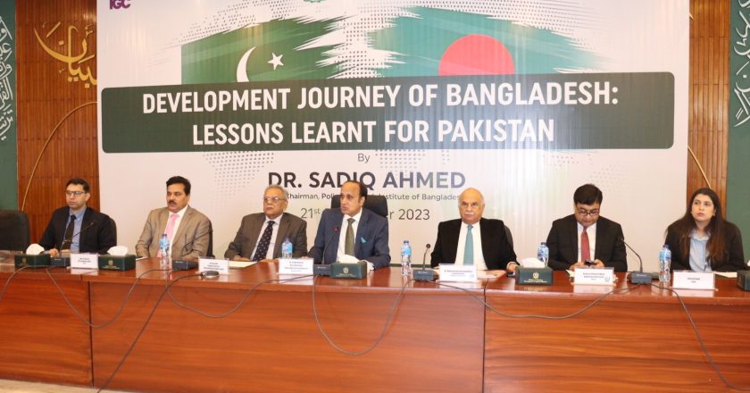 Ministry of Planning Development & Special Initiatives, International Growth Center (IGC) and Consortium for Development Policy Research (CDPR) hosted a seminar