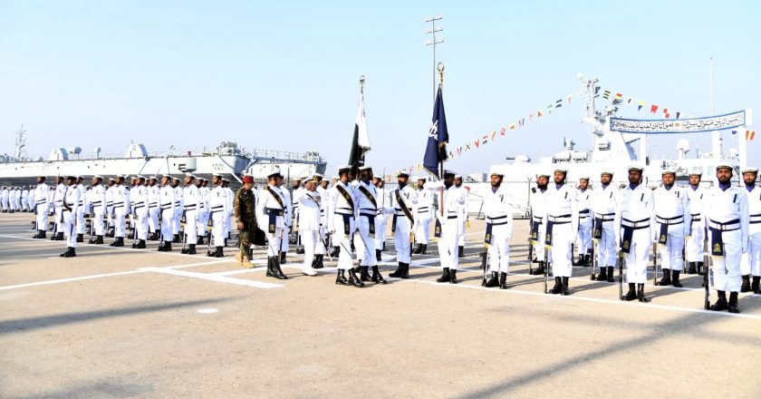 PAKISTAN NAVY CONDUCTS FLEET ANNUAL EFFICIENCY COMPETITION PARADE UPON CULMINATION OF OPERATIONAL YEAR