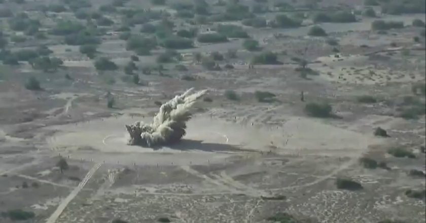 Pakistan today conducted successful flight test of Fatah-II