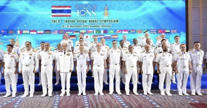 CHIEF OF THE NAVAL STAFF ATTENDS INDIAN OCEAN NAVAL SYMPOSIUM (IONS) IN BANGKOK