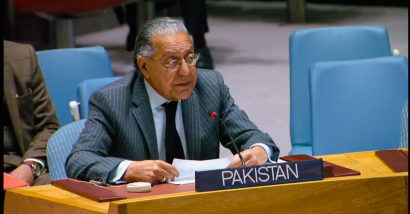 Permanent Representative of Pakistan to the United Nations at the Security Council’s UNAMA Briefing on Afghanistan