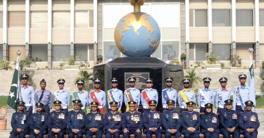 PASSING OUT PARADE HELD AT PAF AIRMEN ACADEMY KORANGI CREEK