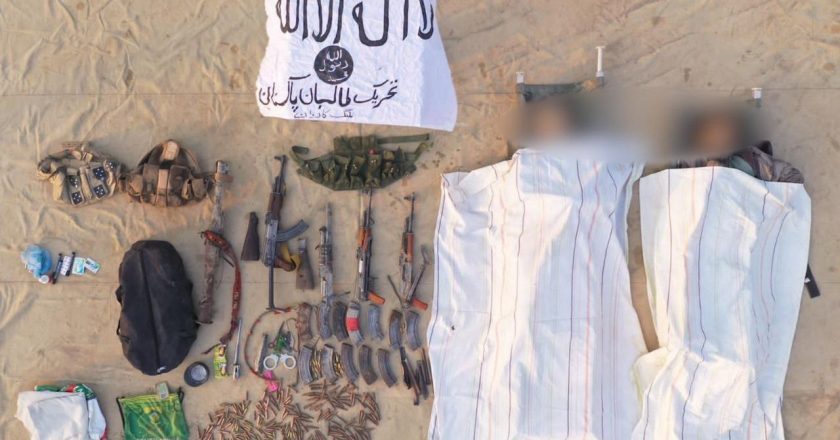 An intelligence based operation was conducted in general area Mullazai, Tank District