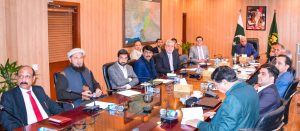 Federal Minister of Railways Shahid Ashraf Tarar presided over the meeting