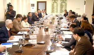 Federal Minister for Finance, Revenue, and Economic Affairs presided over a meeting of the (ECC) 