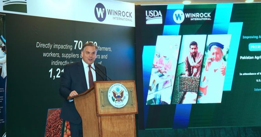 Remarks by U.S. Ambassador Blome at the Pakistan Agriculture Development Project Closing Ceremony