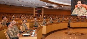 General Syed Asim Munir (COAS) presided over the 262nd Corps Commanders’ Conference (CCC) held at GHQ