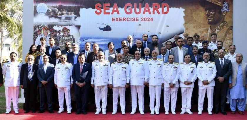 MARITIME SECURITY EXERCISE SEA GUARD-24 COMMENCES AT KARACHI