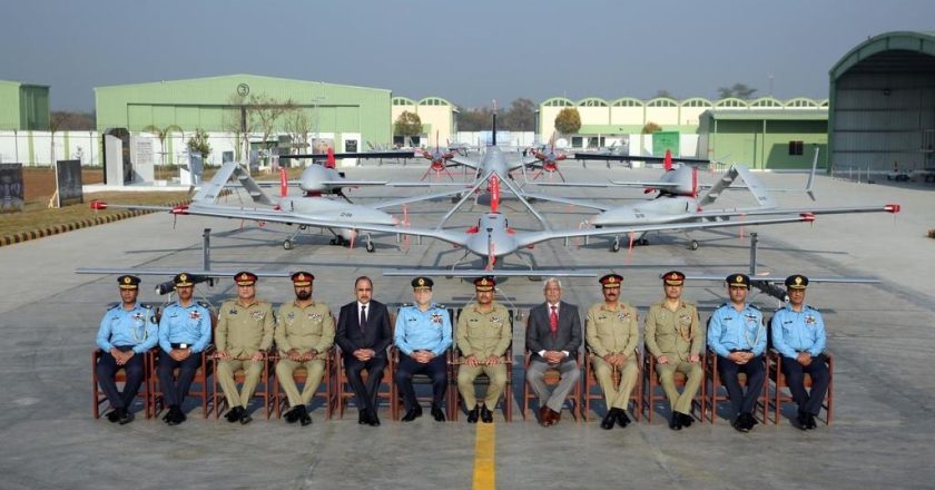 An Induction and Operationalization Ceremony was held at an operational base of Pakistan Air Force