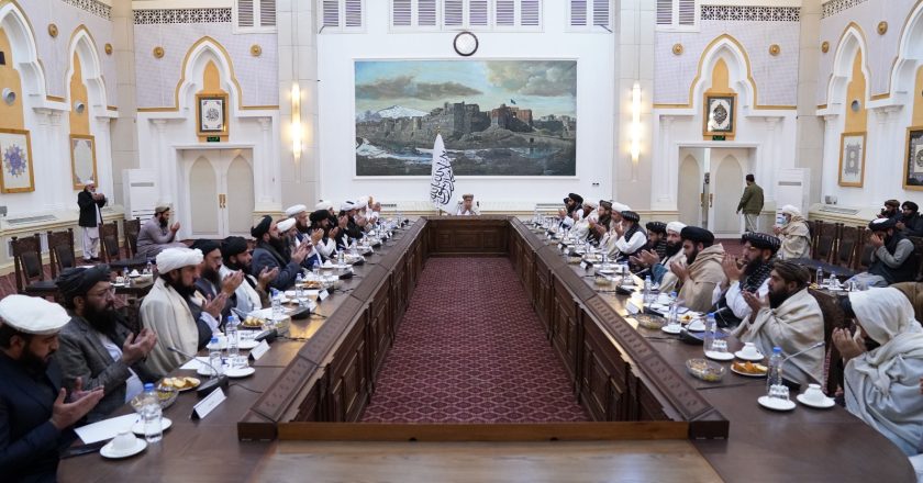 JUI-F chief met with the Prime Minister of the Islamic Emirate of Afghanistan