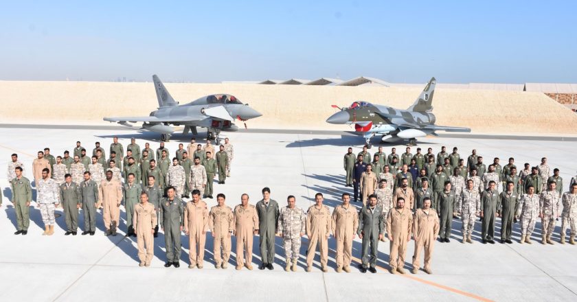 PAK-QATAR JOINT AERIAL EXERCISE “ZILZAL-II” KICKS OFF IN QATAR