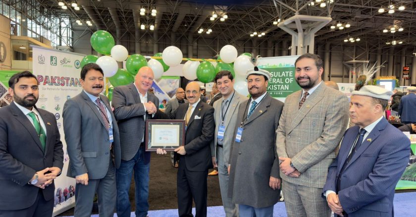 Pakistan wins the “Best In-Show International Tourism Development” award at the Travel and Adventure Show, 2024 in New York.