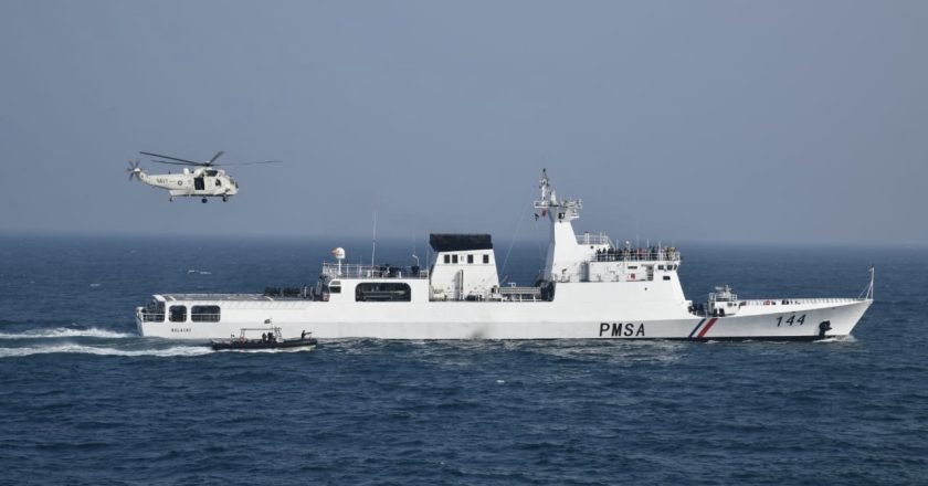 SEA PHASE OF INTERNATIONAL MARINE OIL SPILL EXERCISE BARRACUDA-XII