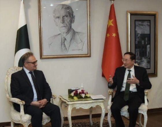 Chinese Vice Foreign Minister Sun Weidong Visits the Ministry of Foreign Affairs