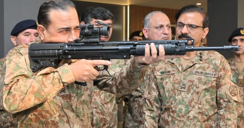 General Syed Asim Munir (COAS) visited Pakistan Ordnance Factories (POF) Wah