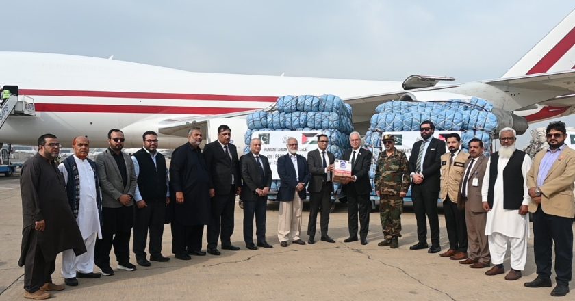 Pakistan Continues Commitment to Providing Humanitarian Assistance to Gaza