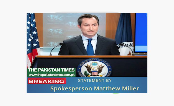 STATEMENT BY MATTHEW MILLER, SPOKESPERSON