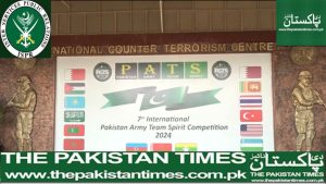 The opening  form of 7th International Pakistan Army Team Spirit( PATS) Exercise- 2024 was done at National Counter Terrorism Centre( NCTC) Pabbi.