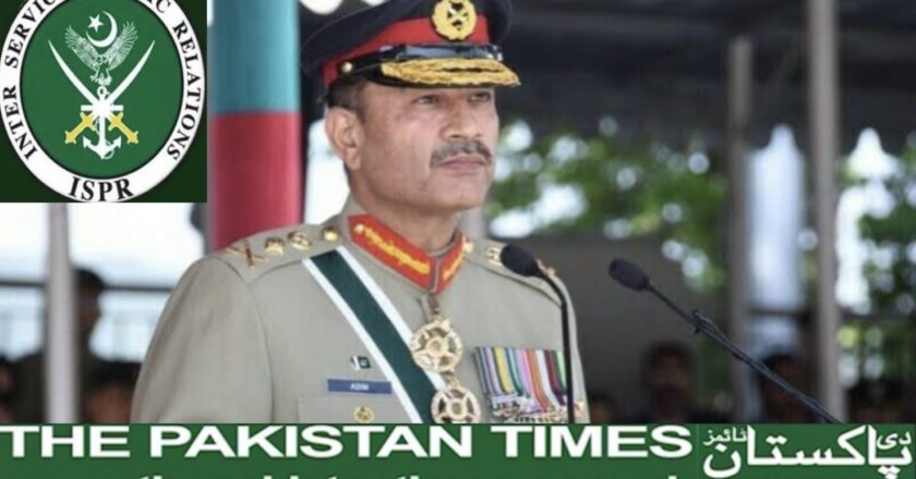 COAS congratulates the entire Pakistani Nation on successful conduct of General Elections 2024