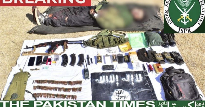 Security forces conducted an intelligence based operation in Khyber District