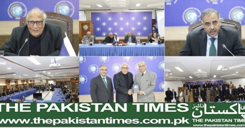 ISSI hosts Shoaib Sultan Khan on poverty alleviation at its “Thought Leaders Forum”