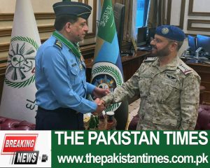  Air Marshal Zaheer Ahmed Baber Sidhu, Chief of Staff of the Pakistan Air Force, visited General Fayyadh bin Hamed Al-Ruwaili, Chief of Staff of the Saudi Arabian Armed Forces and to His Royal Highness Lieutenant General Turki Bin Bandar bin Abdul Aziz, Commander. of the Royal Saudi Air Force during their visit to Saudi Arabia. The meetings focused on further promoting Pak-Saudi defense ties, especially between the two countries' air forces through joint exercises and technological cooperation. . During the visit, the Air Force Commander received the King Abdul Aziz Order of Honor with Distinction from the Chief of General Staff of the Saudi Arabian Armed Forces. THE PAKISTAN TIMES