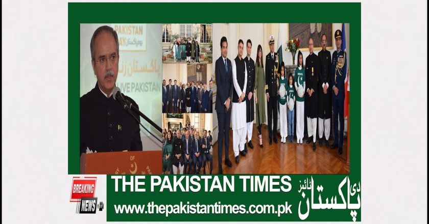 FLAG HOISTING CEREMONY ON PAKISTAN DAY IN PARIS