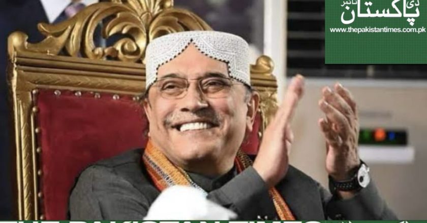 Asif Ali Zardari is new President of Pakistan