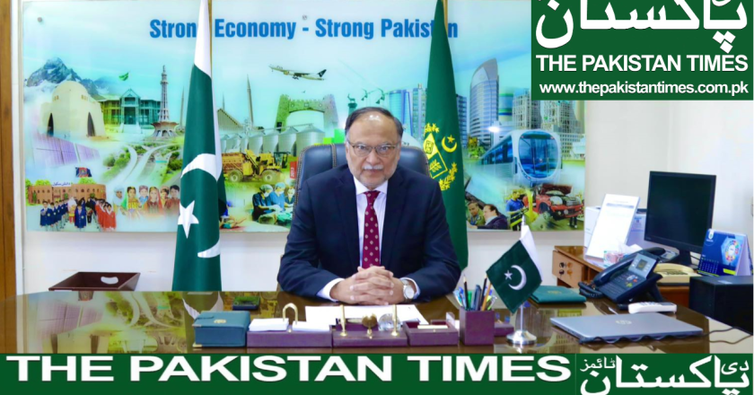 Professor Ahsan Iqbal, the federal minister of planning, outlines the government’s priorities and its outlook for economic development